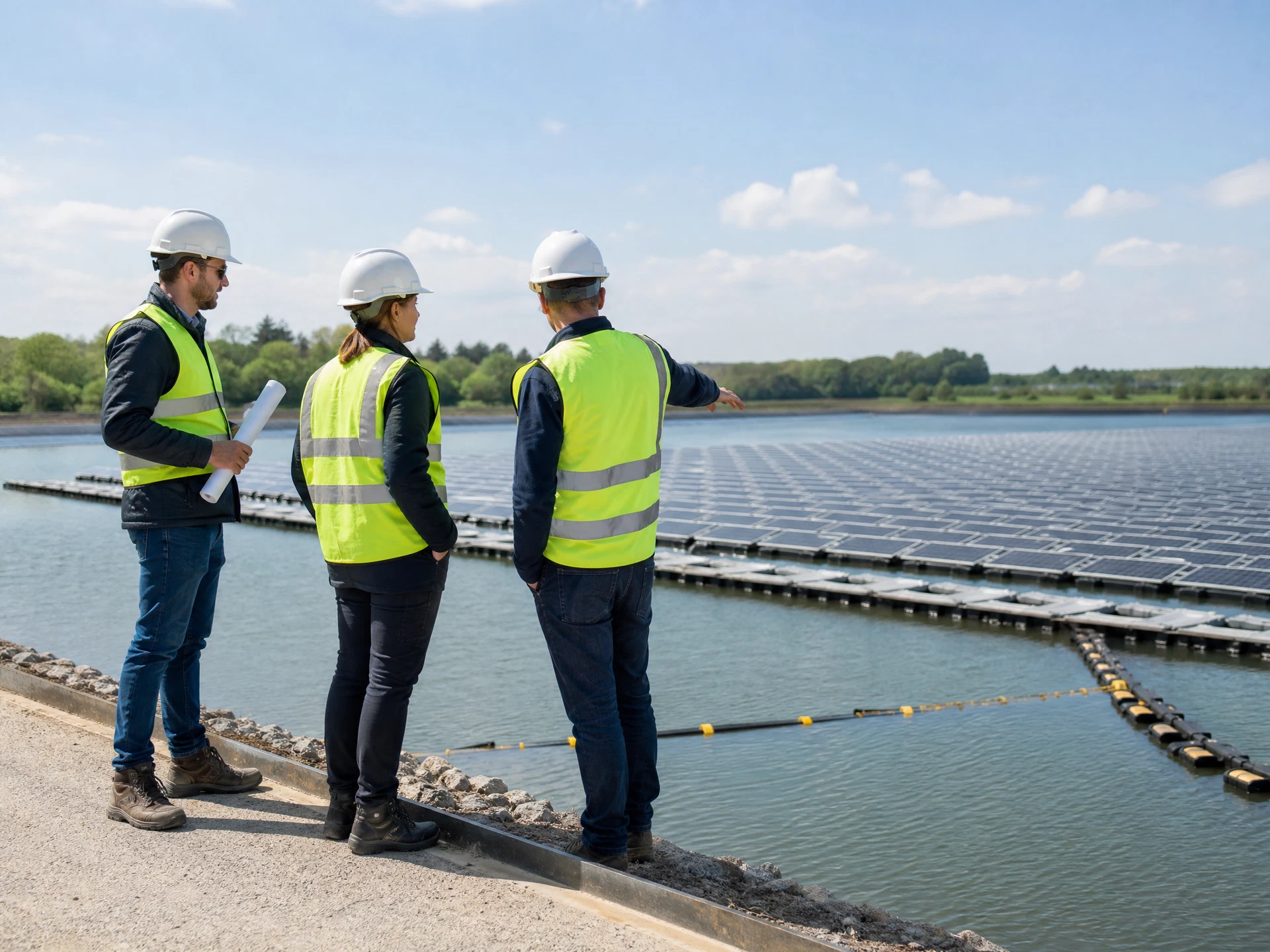 Flux de lucru pentru proiectarea fotovoltaicelor plutitoare